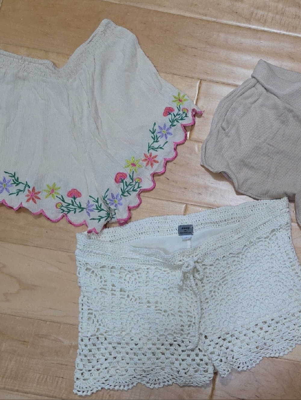 Lot Of 3 Swim Coverup Shorts